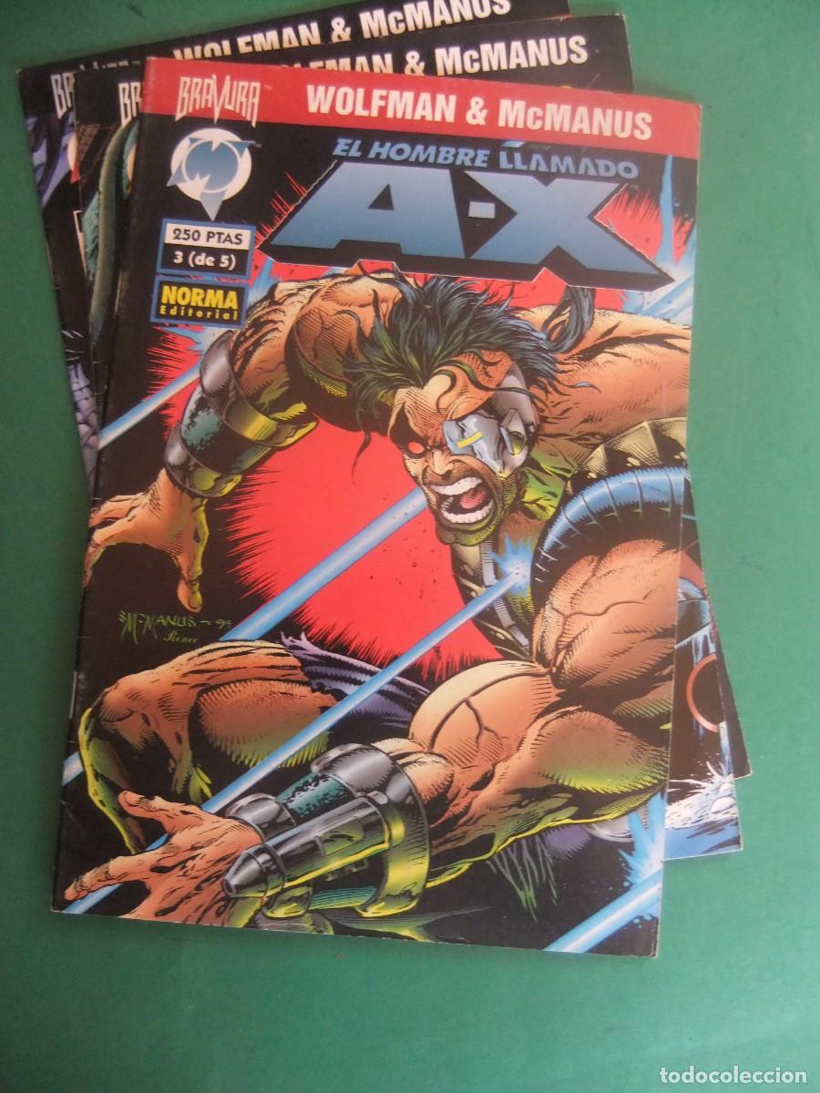C&oacute;mics: UN HOMBRE LLAMADO AX COMPLETA 5 NUMEROS NORMA - Foto 4