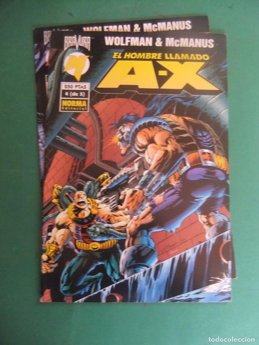 C&oacute;mics: UN HOMBRE LLAMADO AX COMPLETA 5 NUMEROS NORMA - Foto 5