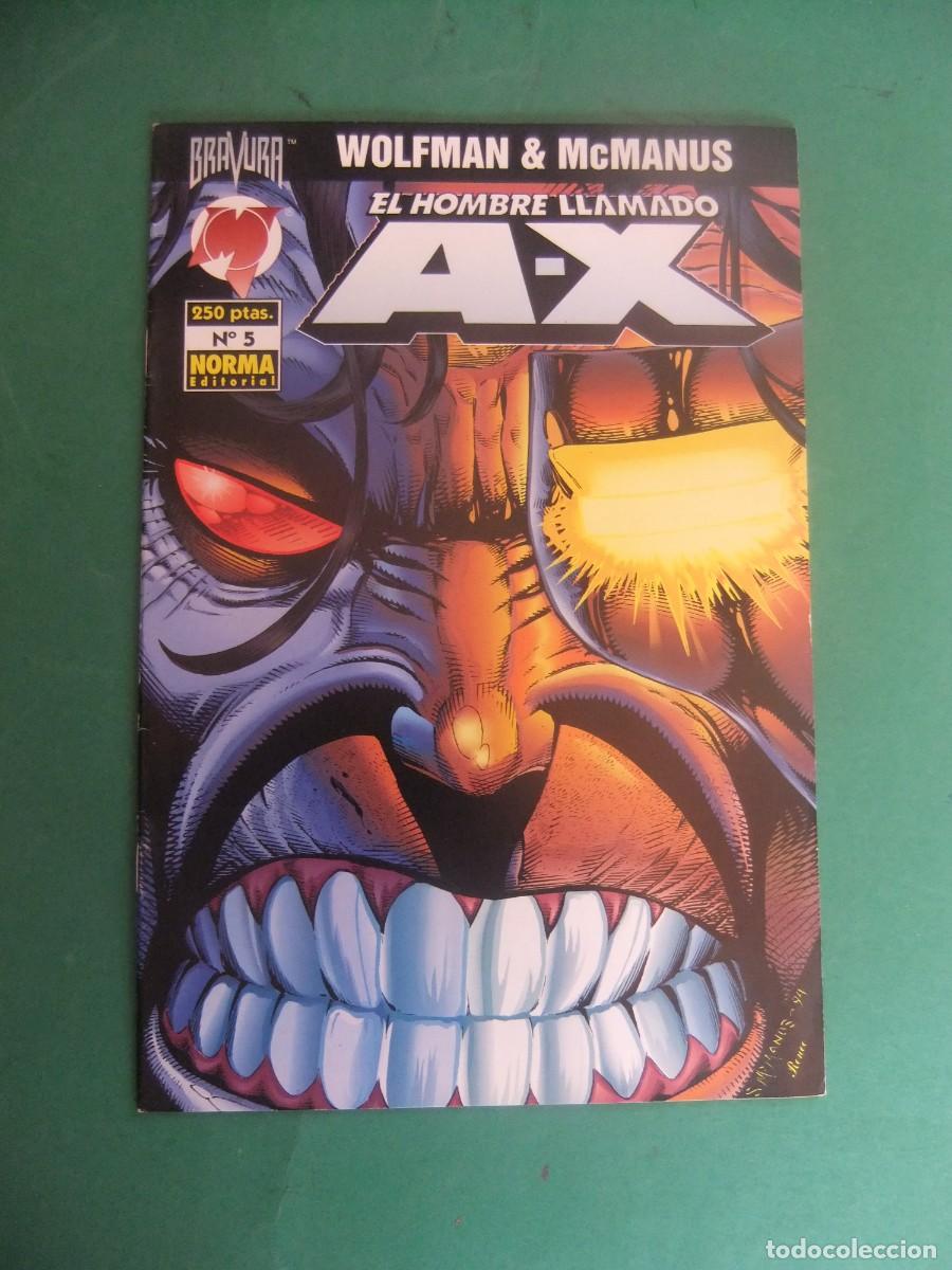 C&oacute;mics: UN HOMBRE LLAMADO AX COMPLETA 5 NUMEROS NORMA - Foto 6