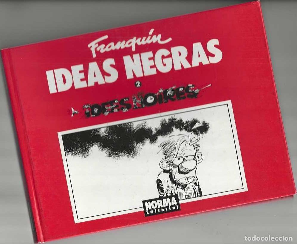 C&oacute;mics: FRANQUIN: IDEAS NEGRAS - TAPA DURA NORMA ED. - BUEN ESTADO