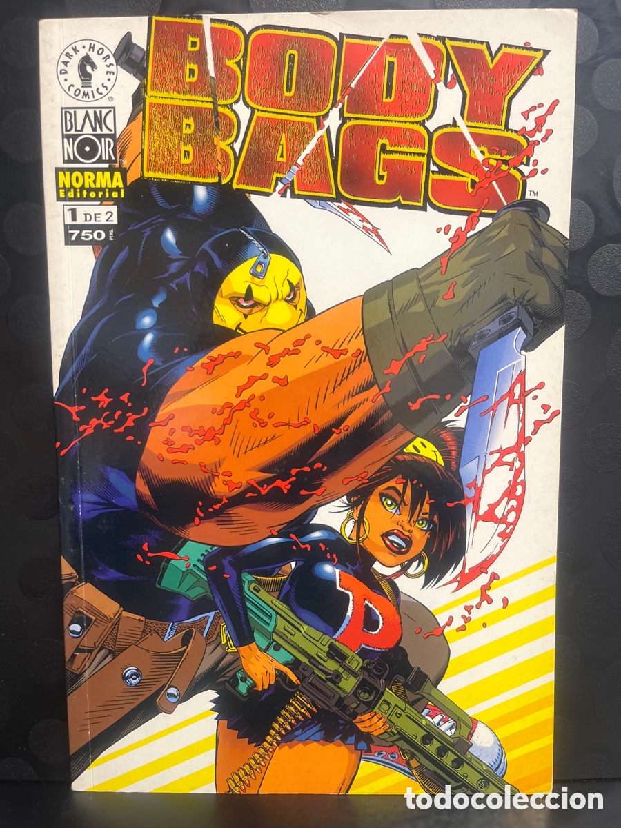 C&oacute;mics: BODY BAGS N.1 DARK HORSE COMICS BLANC NOIR ( 1997 )