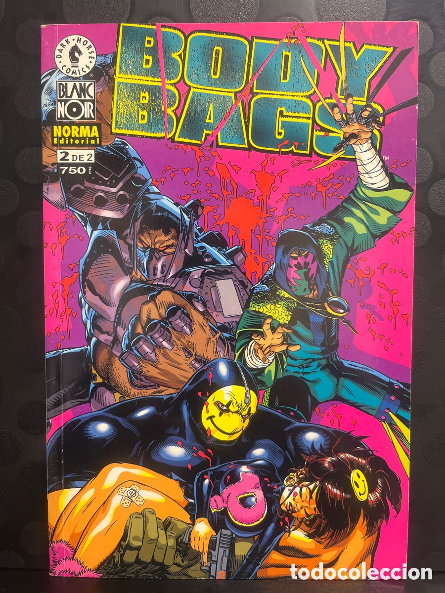 C&oacute;mics: BODY BAGS N.2 DARK HORSE COMICS BLANC NOIR ( 1997 )
