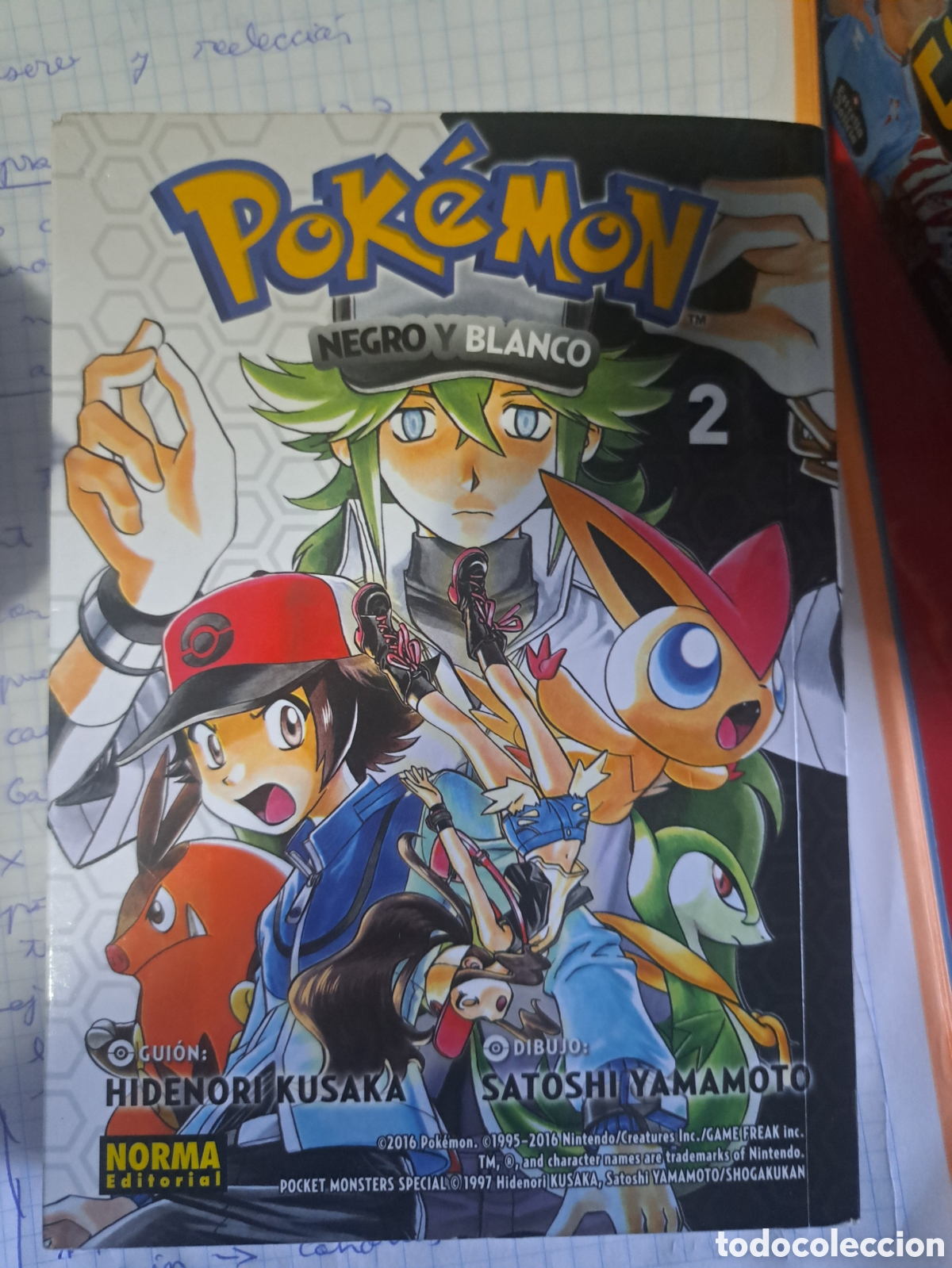 C&oacute;mics: Pokemon blanco y negro c&oacute;mic/manga n&uacute;mero 2 (II) tomo 27 en espa&ntilde;ol