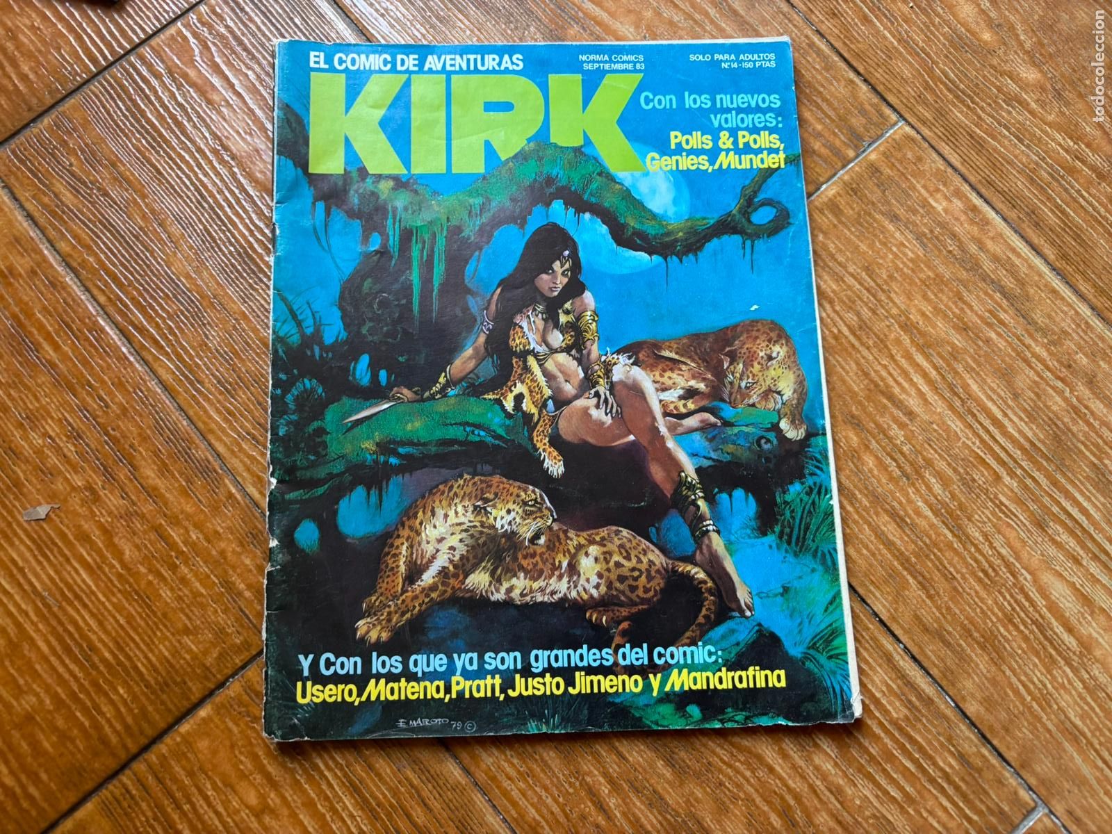 C&oacute;mics: KIRK N&ordm; 14 - EL COMIC DE AVENTURAS - NORMA EDITORIAL