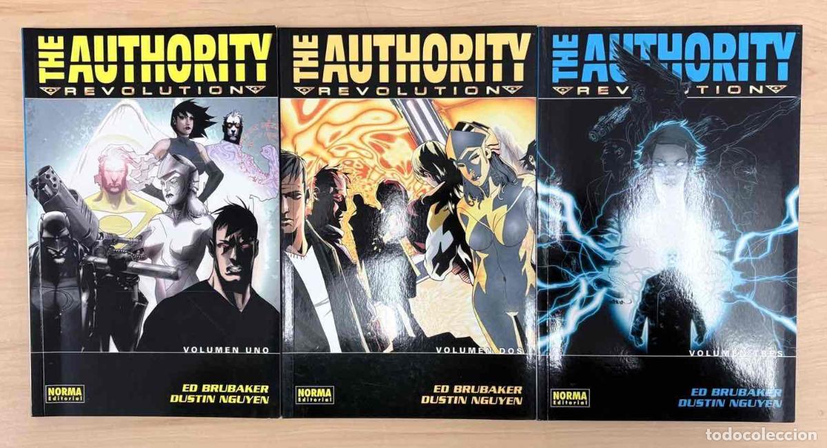 C&oacute;mics: THE AUTHORITY REVOLUTION N&ordm; 1 AL 3 COMPLETA. BRUBAKER & NGUYEN, NORMA, 2007