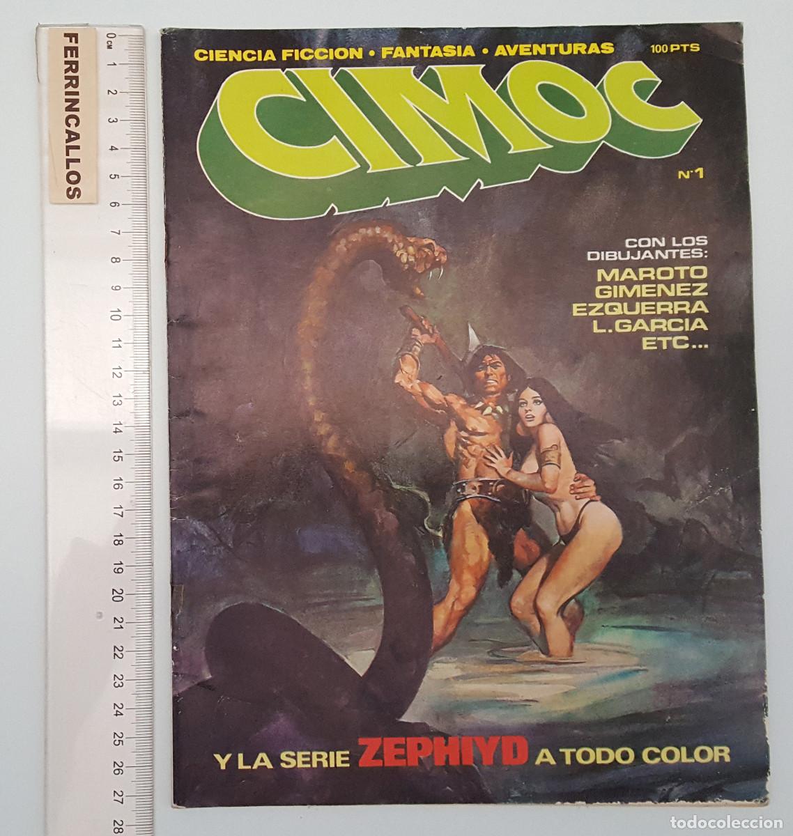 C&oacute;mics: COMIC CIMOC N&ordm; 1, NORMA, BUEN ESTADO PERO CON LAS GRAPAS OXIDADAS, VER IM&Aacute;GENES