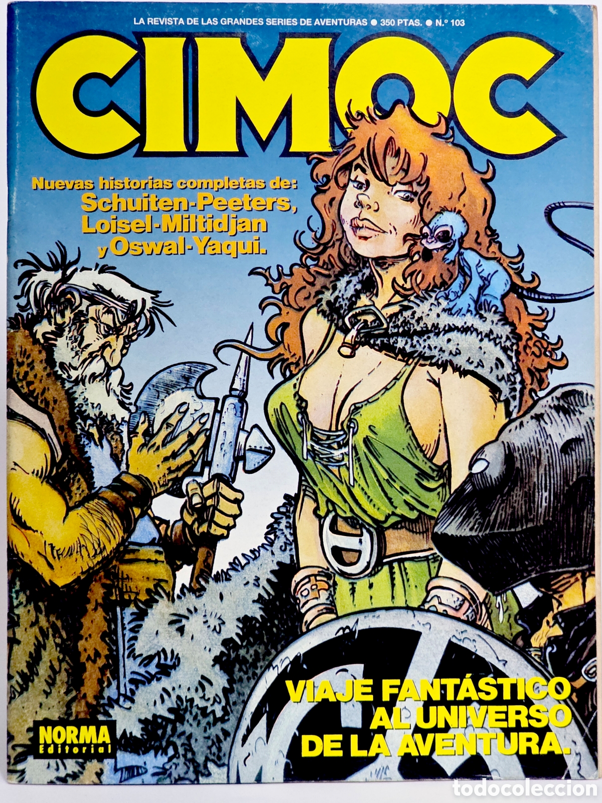 C&oacute;mics: C&Oacute;MIC CIMOC 103 NORMA EDITORIAL 1989 MUY BUEN ESTADO