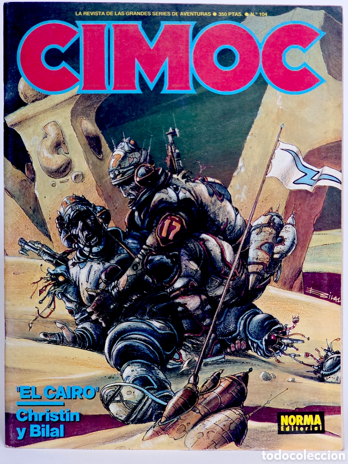 C&oacute;mics: C&Oacute;MIC CIMOC 104 NORMA EDITORIAL 1989 MUY BUEN ESTADO
