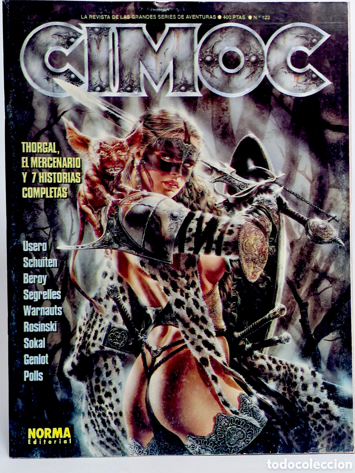 C&oacute;mics: C&Oacute;MIC CIMOC 122 NORMA EDITORIAL 1991 MUY BUEN ESTADO