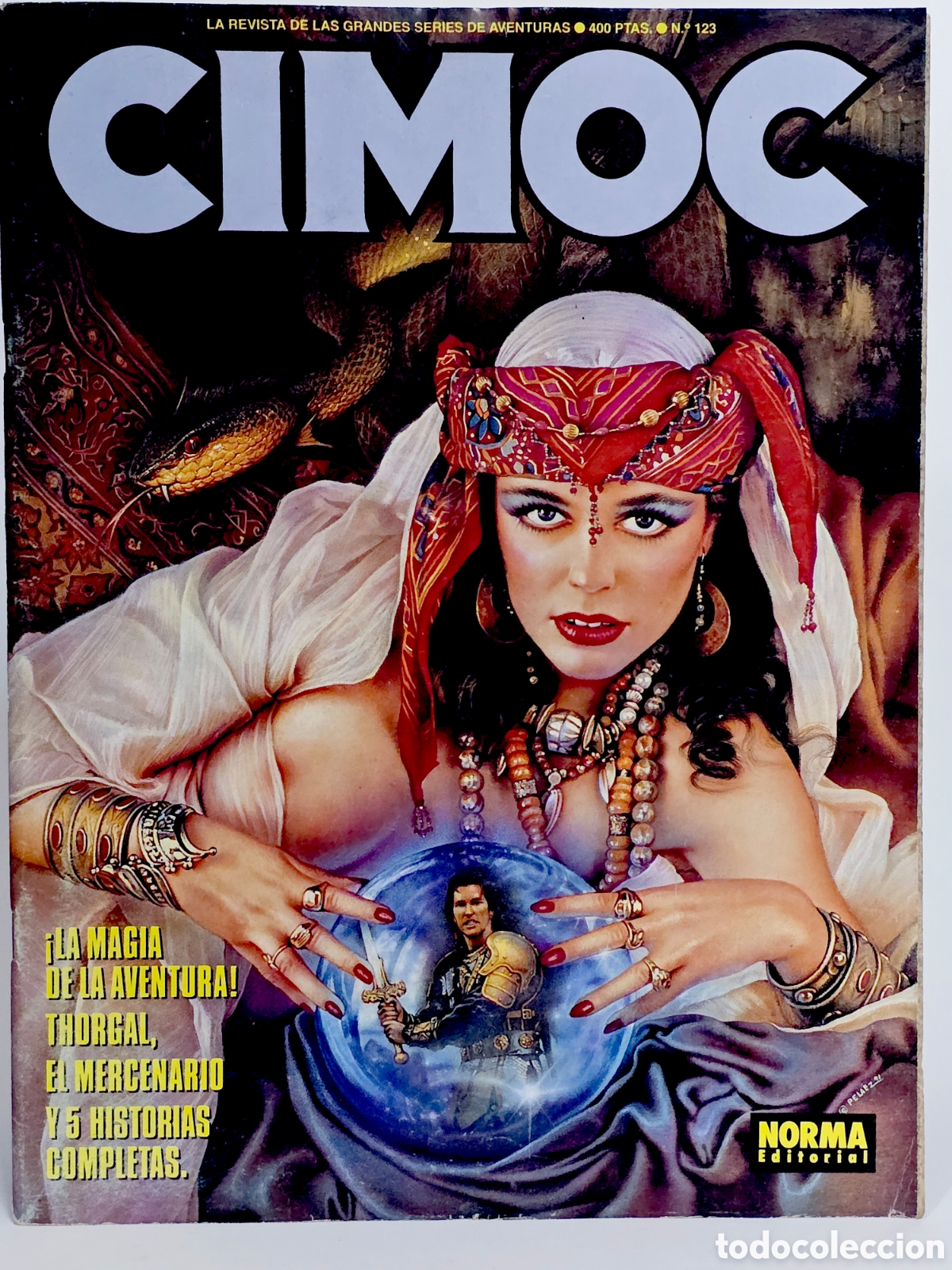 C&oacute;mics: C&Oacute;MIC CIMOC 123 NORMA EDITORIAL 1991 MUY BUEN ESTADO