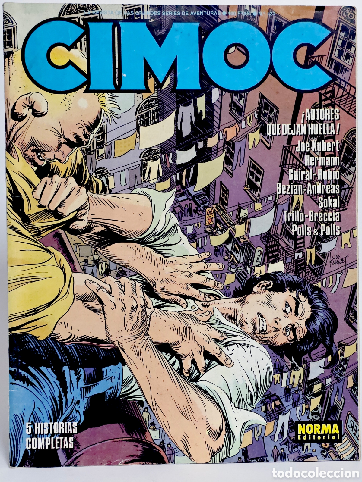 C&oacute;mics: C&Oacute;MIC CIMOC 124 NORMA EDITORIAL 1991 MUY BUEN ESTADO