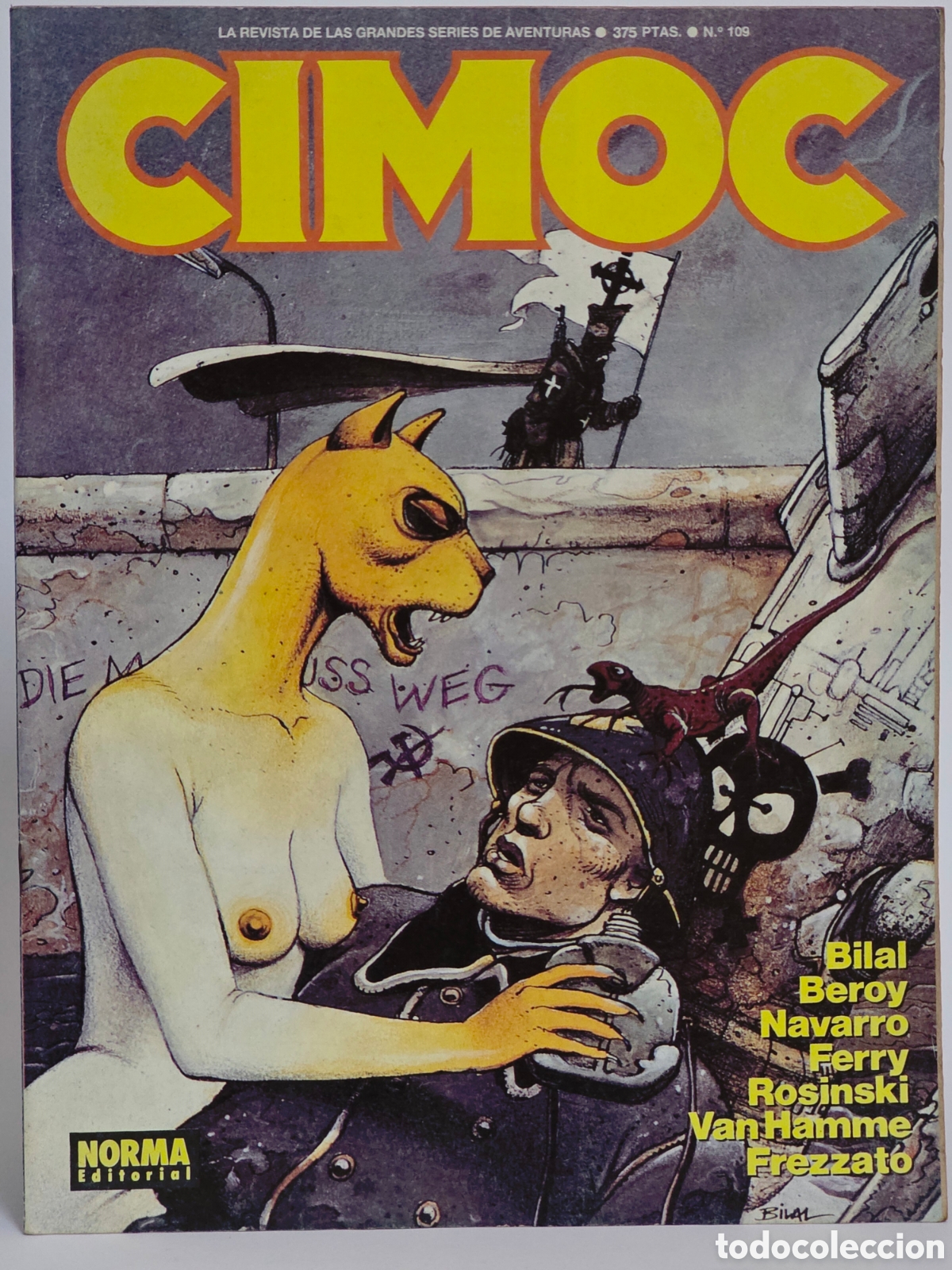 C&oacute;mics: C&Oacute;MIC CIMOC 109 NORMA EDITORIAL 1990 EXCELENTE ESTADO