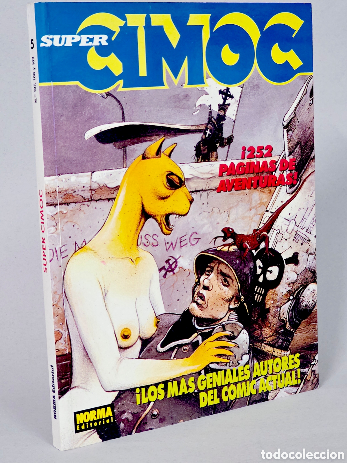 C&oacute;mics: C&Oacute;MIC CIMOC 107 108 109 RATAPADO NORMA EDITORIAL DE KIOSCO