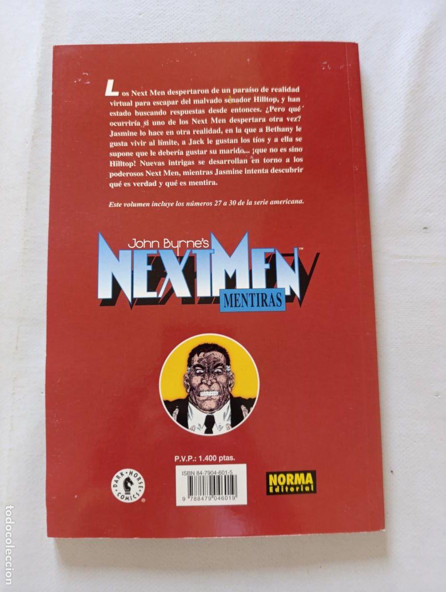 C&oacute;mics: NEXT MEN - MENTIRAS - NEXTMEN - JOHN BYRNE - NORMA (FD) - Foto 4
