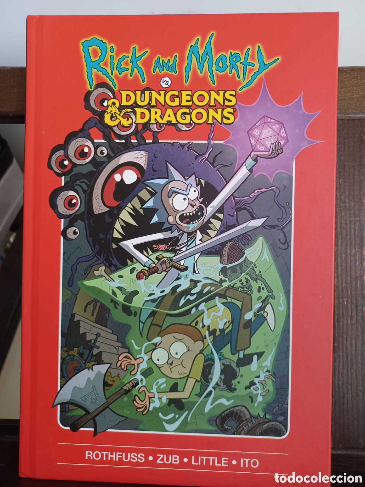 C&oacute;mics: Rick and Morty vs Dungeons & Dragons/ Norma IDW/ NUEVO A ESTRENAR