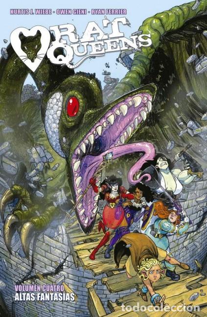 C&oacute;mics: RAT QUEENS 04 ALTAS FANTAS&Iacute;AS (Norma, 2019) - Kurtis J. Wiebe, Owen Gieni, Ryan Ferrier