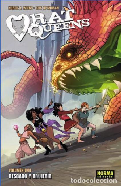 C&oacute;mics: RAT QUEENS 01 DESCARO Y BRUJER&Iacute;A (Norma, 2017) - Kurtis J. Wiebe, Roc Upchurch