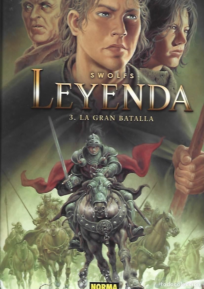 C&oacute;mics: Leyenda, 3: la gran batalla, 2007, Norma, primera edici&oacute;n, impecable - Foto 1