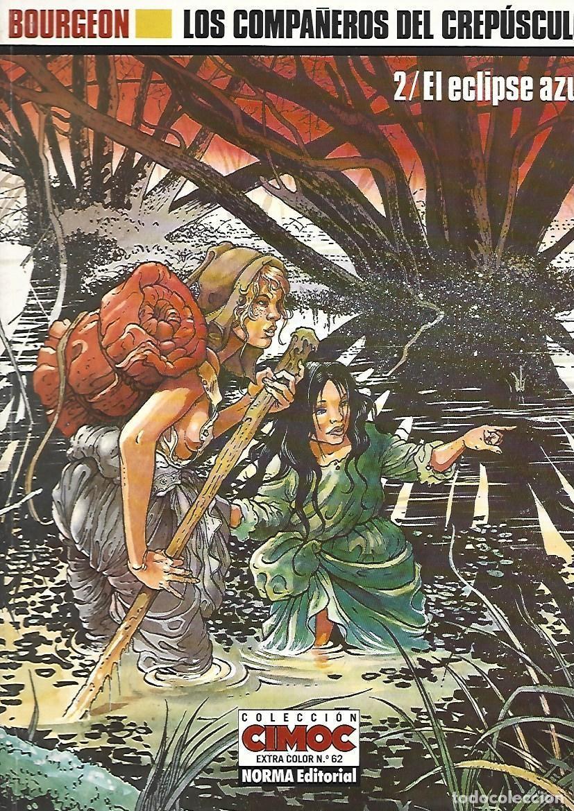 C&oacute;mics: Cimoc extra color, 62: los compa&ntilde;eros del crep&uacute;sculo, 2, el eclipse azul, 1990, Norma, primera edici