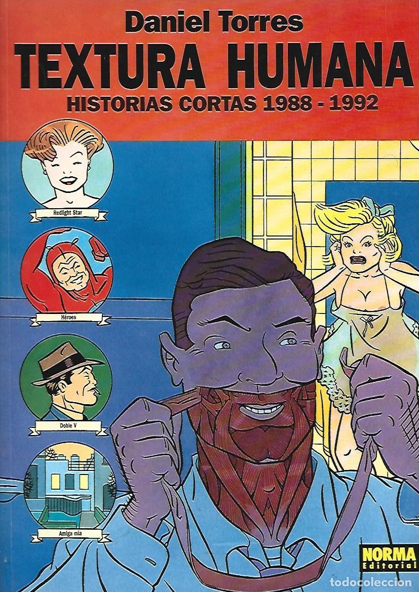C&oacute;mics: Colecci&oacute;n Daniel Torres, 3: textura humana, 1995, Norma, primera edici&oacute;n, muy buen estado