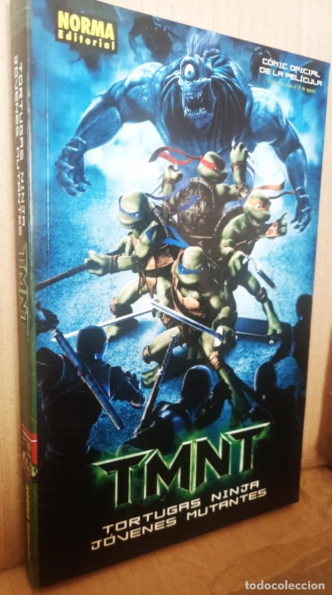 Comics : LAS TORTUGAS NINJA J&Oacute;VENES MUTANTES c&oacute;mic de la pel&iacute;cula. Norma Ed, 2007.
