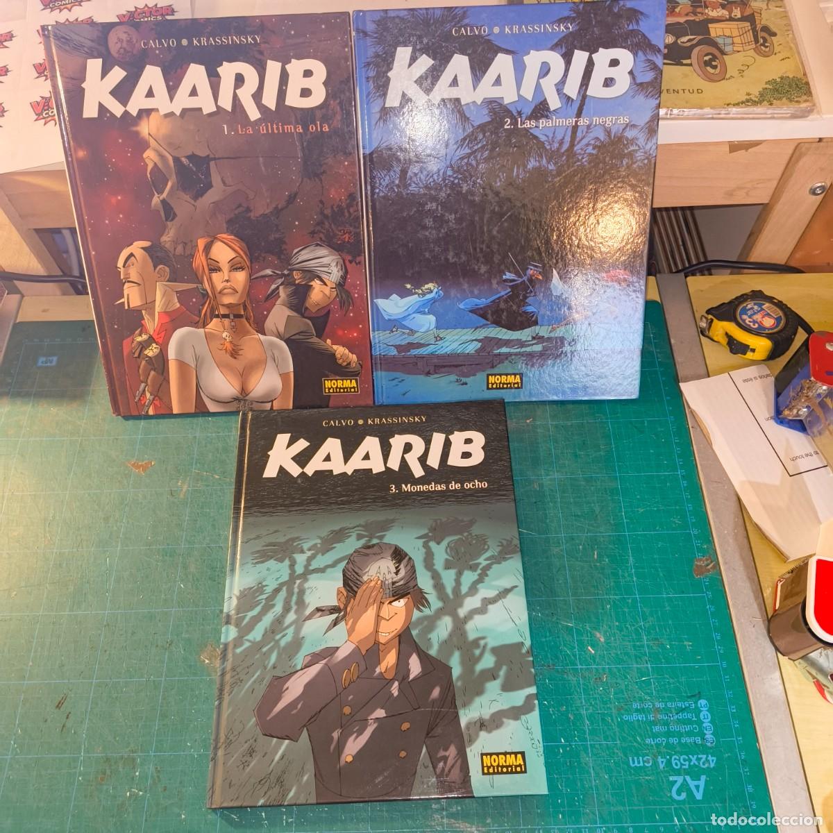C&oacute;mics: Kaarib Colecci&oacute;n Completa 3 Tomos Tapa Dura Norma Editorial