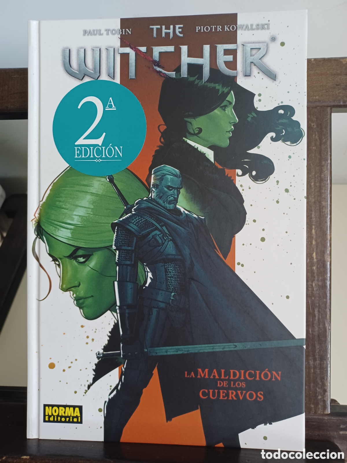 C&oacute;mics: The witcher 3 La maldici&oacute;n de los cuervos/ Norma/ NUEVO A ESTRENAR