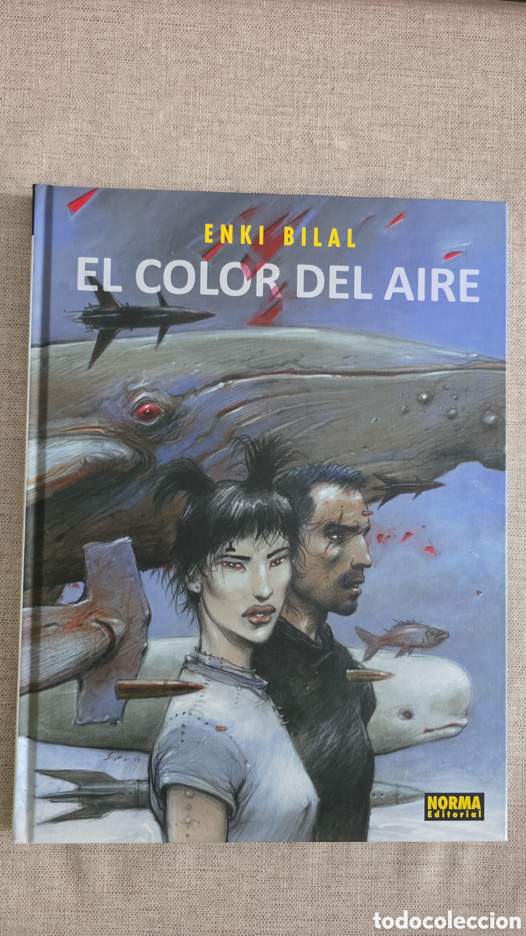 C&oacute;mics: El color del aire, Enki Bilal