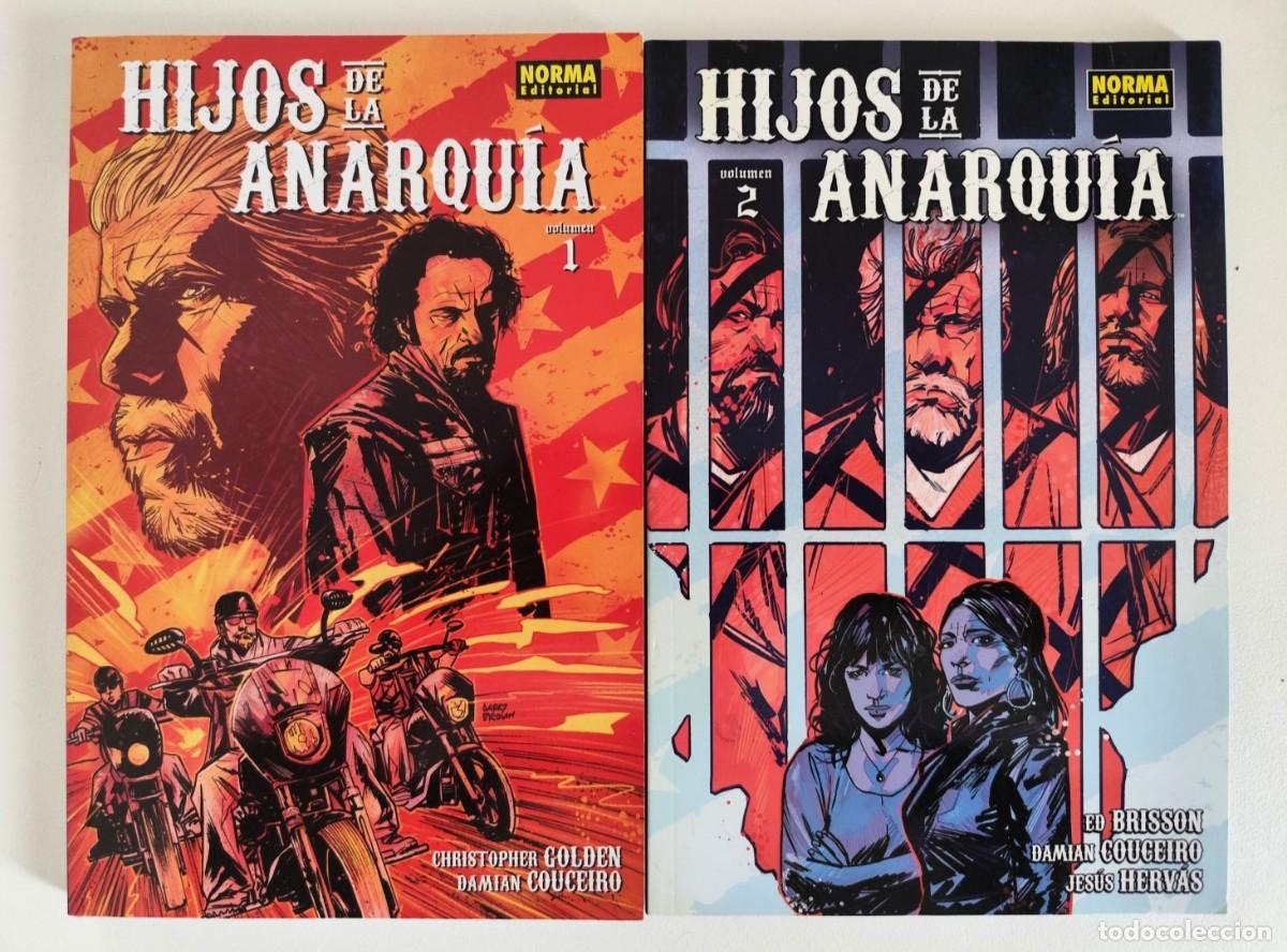C&oacute;mics: HIJOS DE LA ANARQU&Iacute;A # 1-2 (Christopher Golden, Damian Couceiro) ~ BOOM!/NORMA (2014)