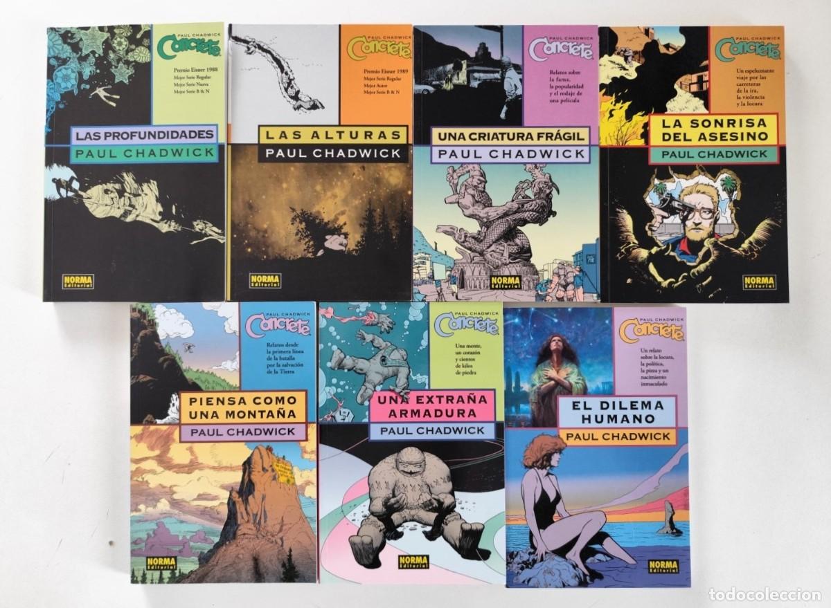 C&oacute;mics: CONCRETE COMPLETA (Paul Chadwick) ~ DARK HORSE / NORMA (2006) **DESCATALOGADO**