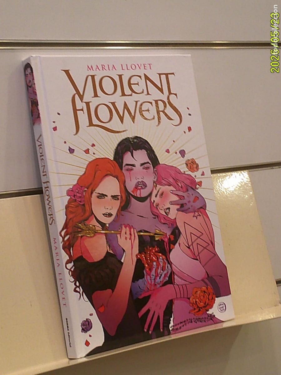 C&oacute;mics: VIOLENT FLOWERS MARIA LLOVET TOMO TAPA DURA - NORMA OFERTA