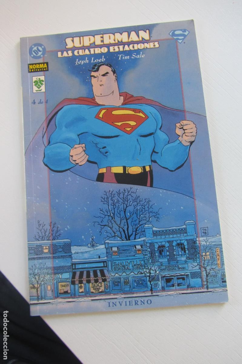 C&oacute;mics: SUPERMAN, LAS CUATRO ESTACIONES -4 DE 4 - INVIERNO - DC COMICS - NORMA EDITORIAL ARX73