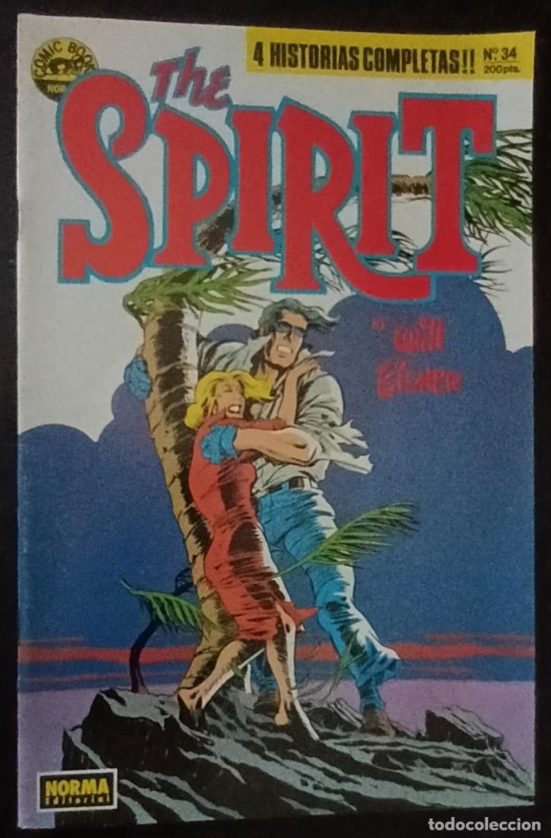 C&oacute;mics: THE SPIRIT-COMIC BOOK-NORMA- N&ordm; 34 -SATIN-1991-GRAN WILL EISNER-BUENO-DIF&Iacute;CIL-LEA-VEA-1574