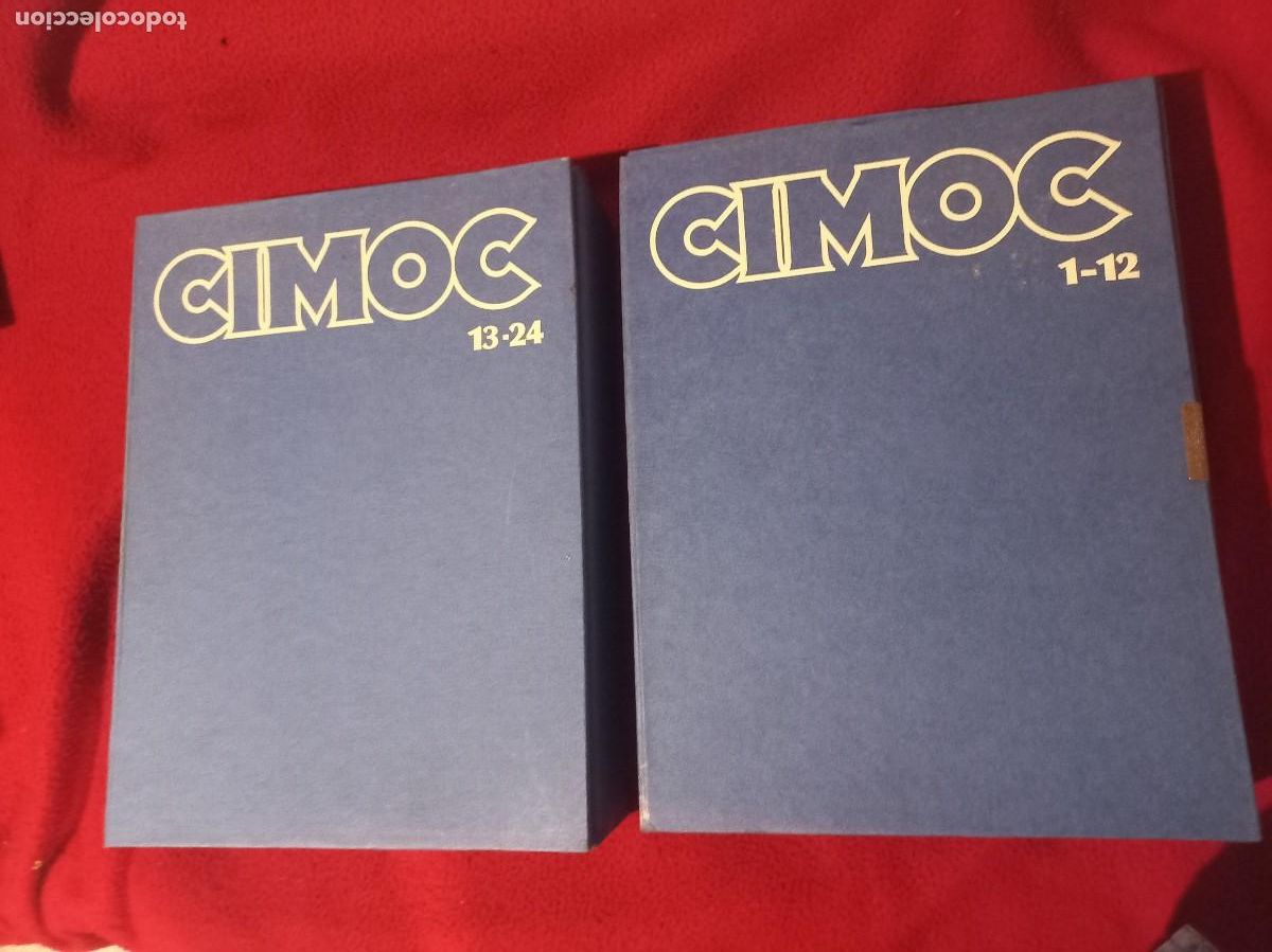 C&oacute;mics: CIMOC - DOS CAJAS COFRES PARA GUARDAR LAS REVISTAS