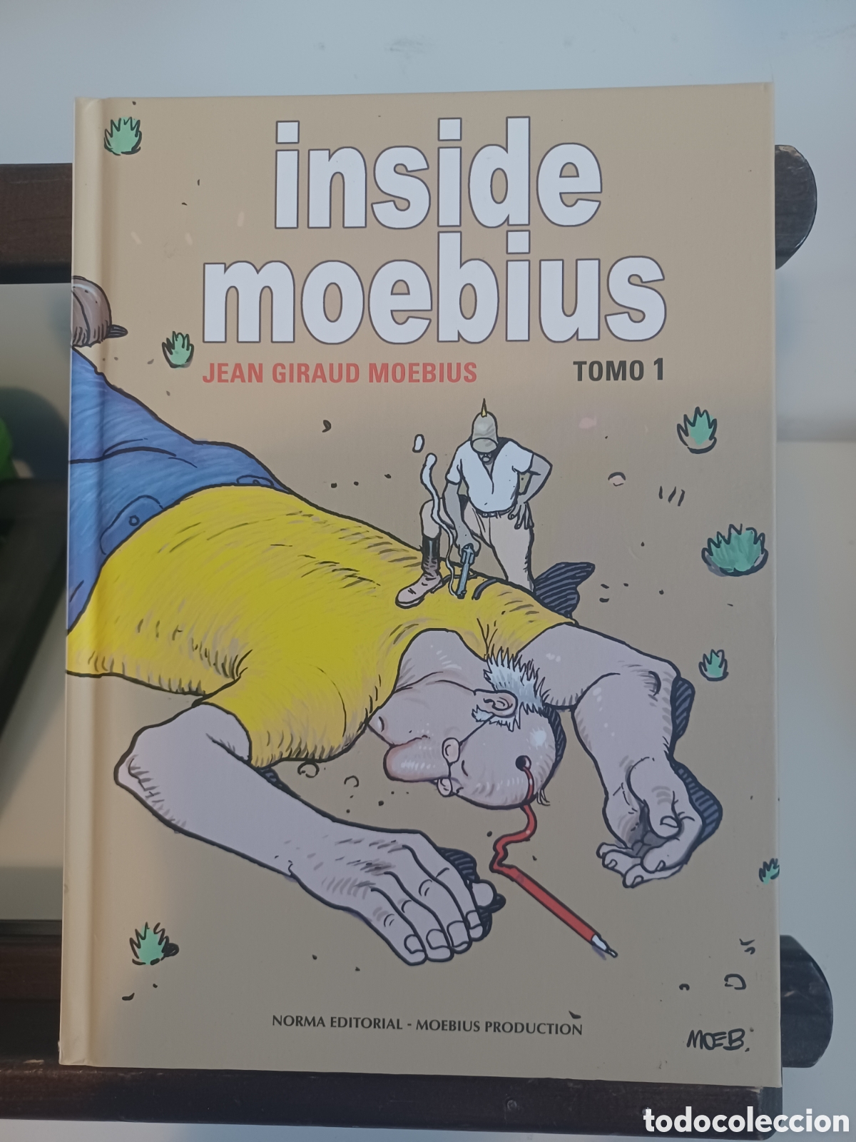 C&oacute;mics: Inside Moebius. Tomo 1/ Jean Giraud Moebius/ Descatalogado/ NUEVO A ESTRENAR