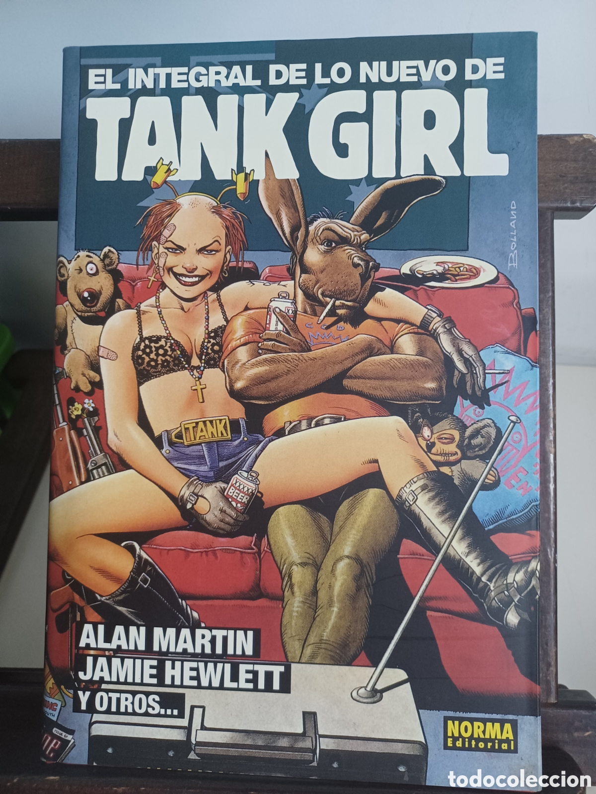 C&oacute;mics: El integral de lo nuevo de Tank Girl/ Norma/ NUEVO A ESTRENAR