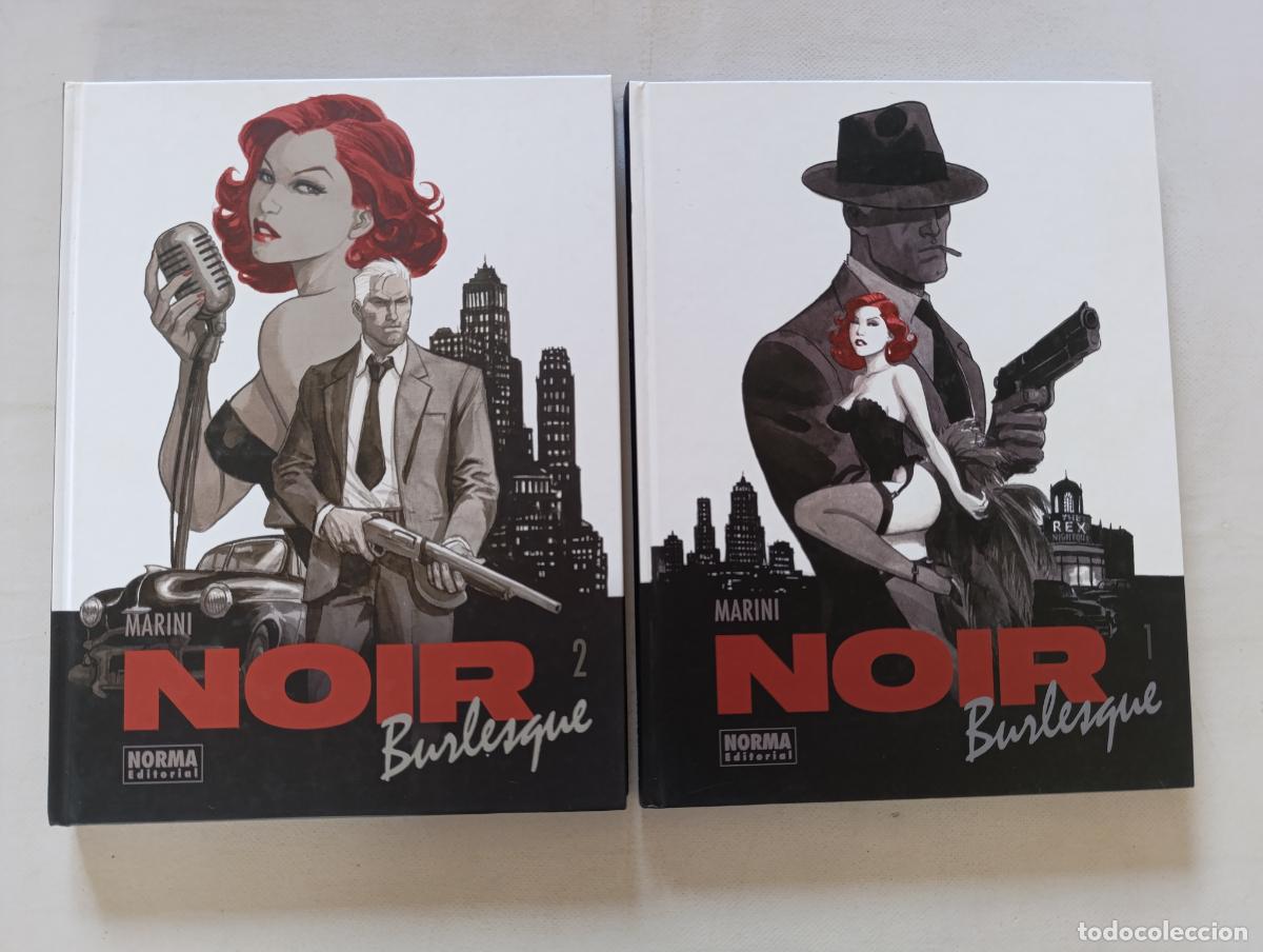 C&oacute;mics: NOIR BURLESQUE COMPLETA - TOMOS 1 Y 2 - MARINI - NORMA EDITORIAL - TAPA DURA (AR)