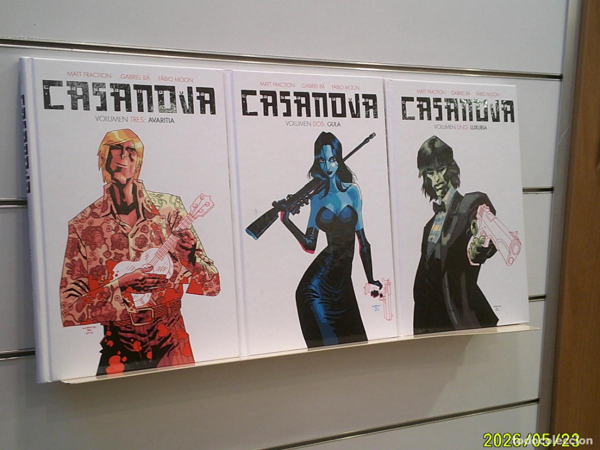 C&oacute;mics: CASANOVA COMPLETA 3 TOMOS (LUXURIA, GULA Y AVARITIA) TAPA DURA - NORMA OFERTA