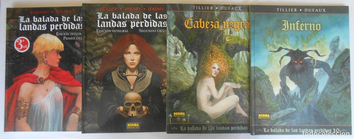 C&oacute;mics: LA BALADA DE LAS LANDAS PERDIDAS (2 INTEGRALES +9 Y 10) - JEAN DUFAUX/ROSINSKI/DELABY/JEREMY/TILLIER