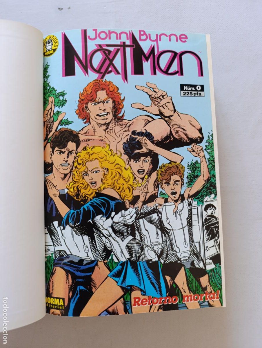 C&oacute;mics: NEXT MEN COMPLETA EN UN TOMO RETAPADO - N&ordm; 0 A 18 - 19 NUMEROS - JOHN BYRNE - NORMA (354)