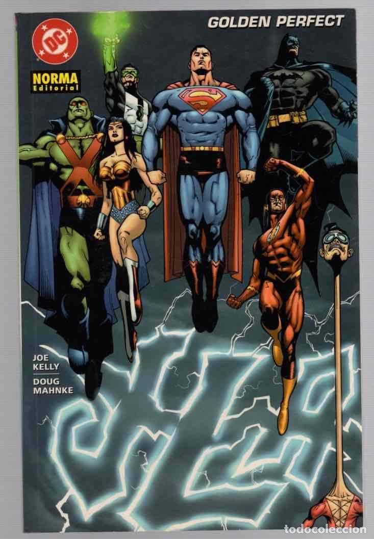 C&oacute;mics: JLA GOLDEN PERFECT. JOE KELLY DOUG MAHNKE. NORMA 2003