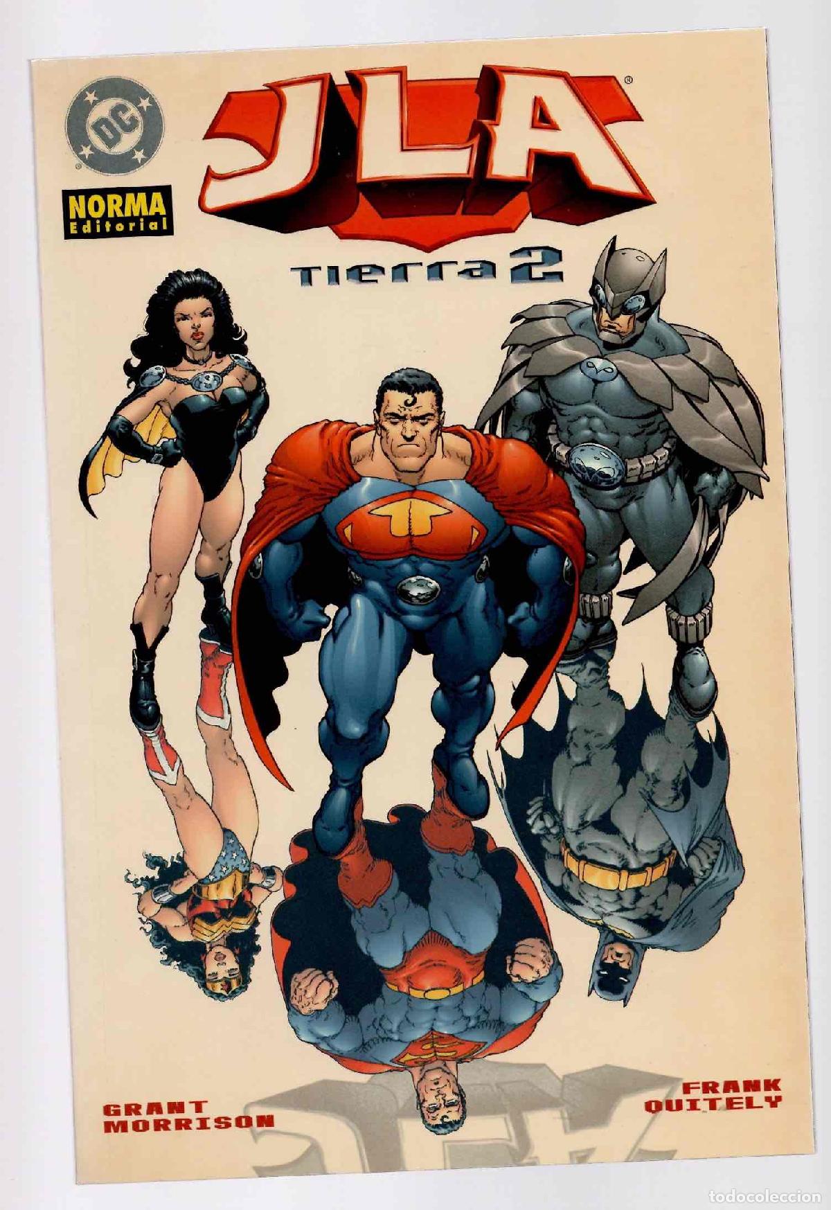 C&oacute;mics: JLA TIERRA 2. GRANT MORRISON - FRANK QUITELY. NORMA 2002
