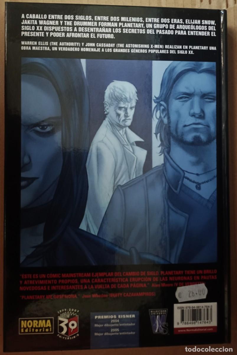 C&oacute;mics: PLANETARY vol. 1 de Warren Ellis y John Cassaday. Norma Ed, 2007. - Foto 3