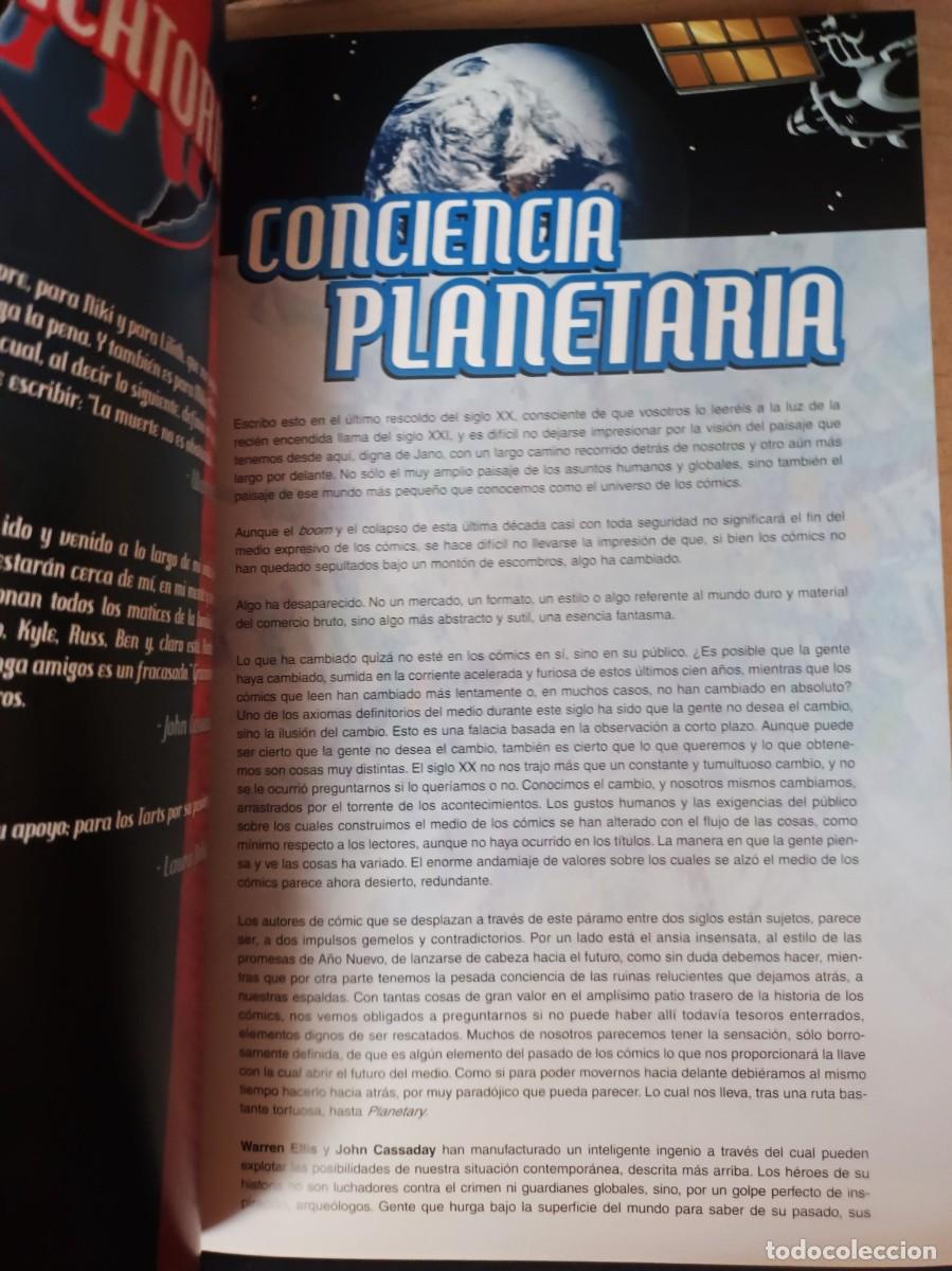 C&oacute;mics: PLANETARY vol. 1 de Warren Ellis y John Cassaday. Norma Ed, 2007. - Foto 7