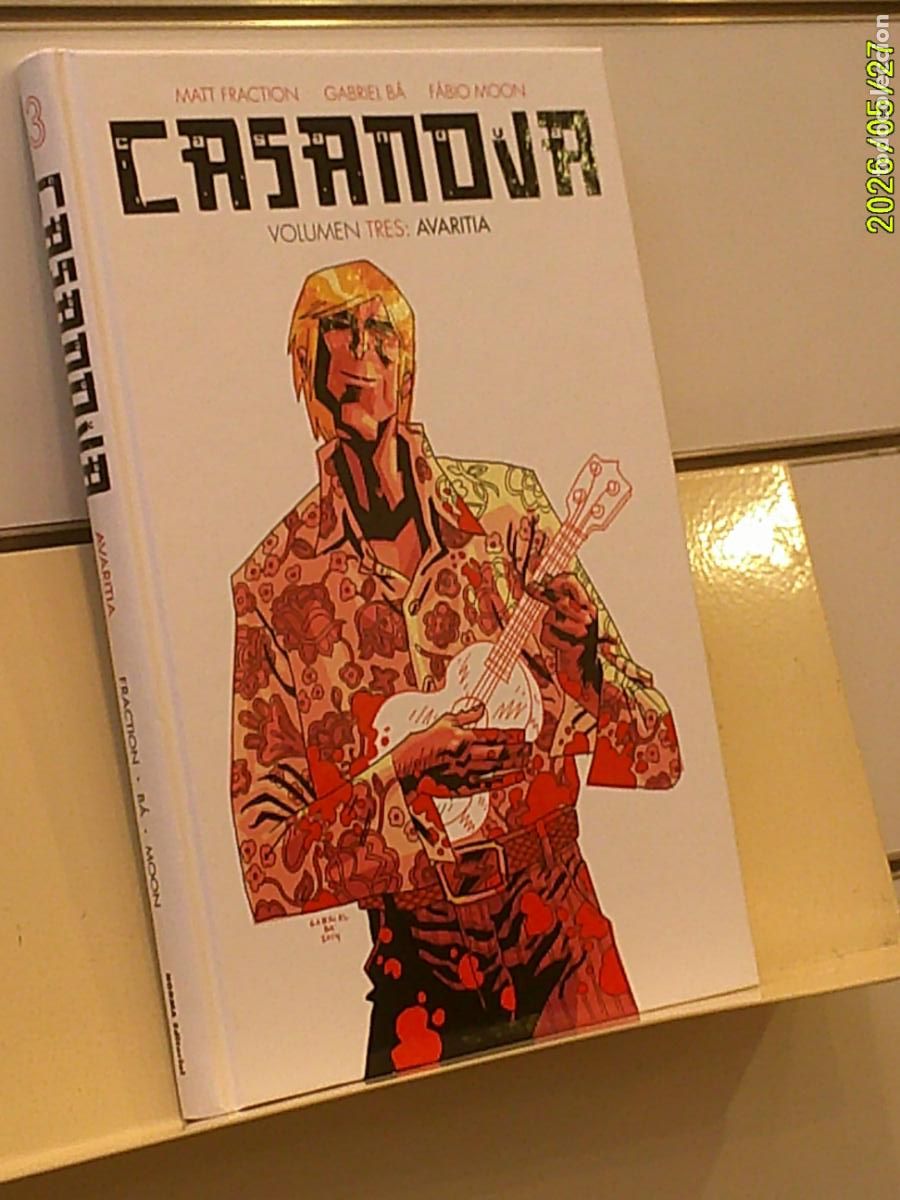 C&oacute;mics: CASANOVA VOLUMEN 3 AVARITIA MATT FRACTION TOMO TAPA DURA - NORMA OFERTA