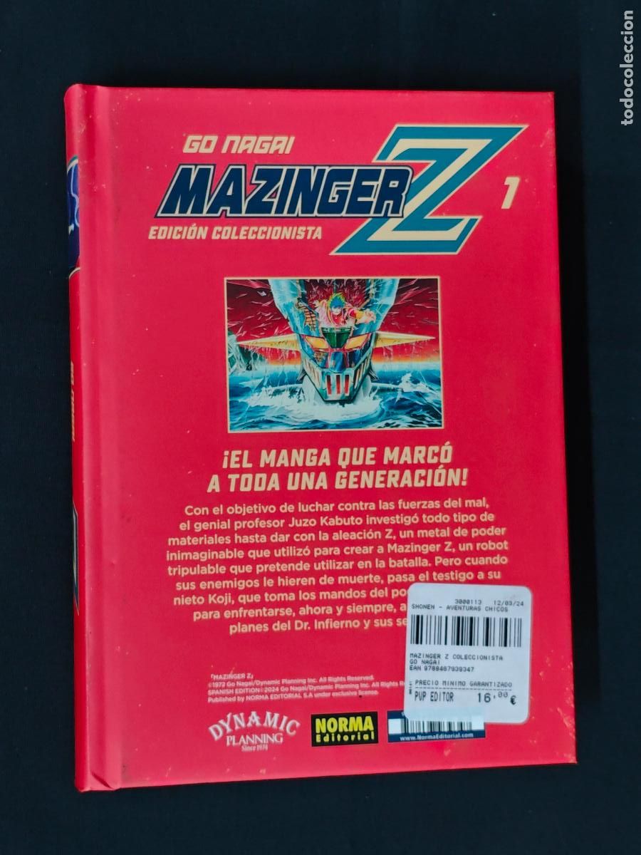 C&oacute;mics: MAZINGER Z - EDICION COLECCIONISTA - NORMA - - Foto 2