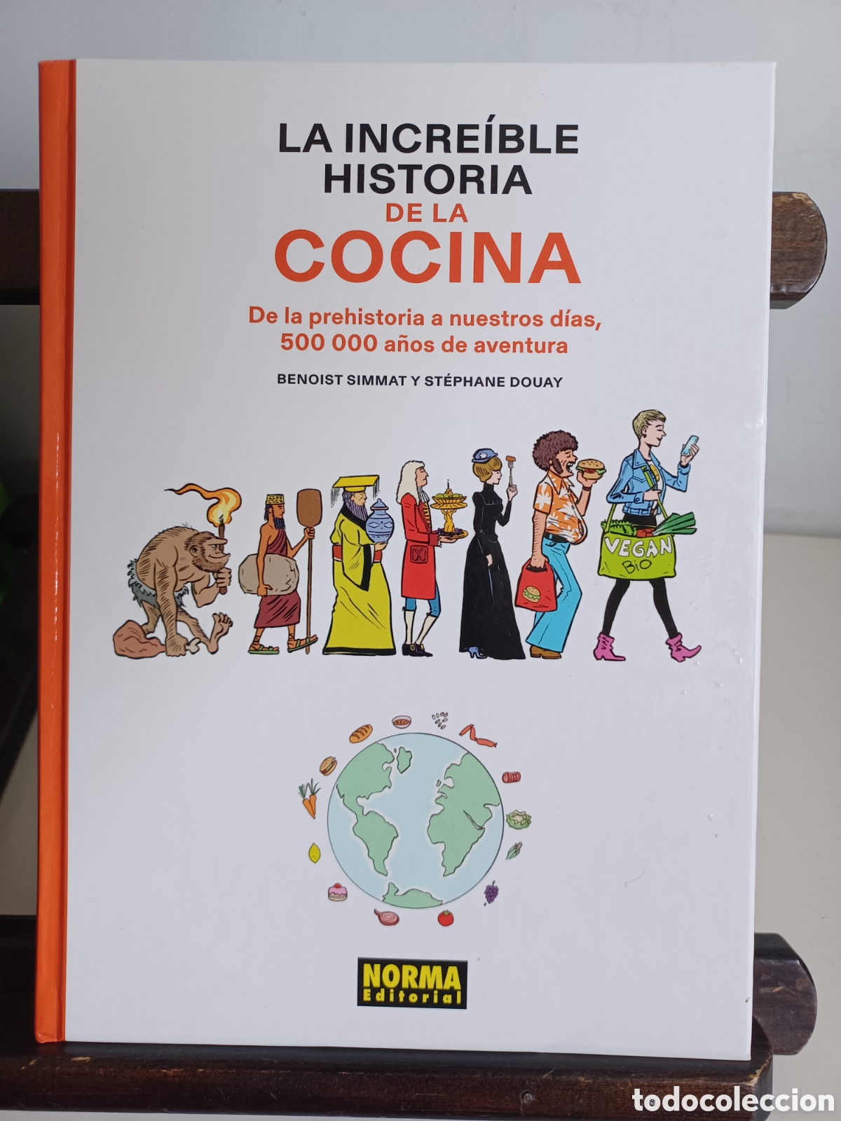 C&oacute;mics: La incre&iacute;ble historia de la cocina/ Norma/ NUEVO A ESTRENAR
