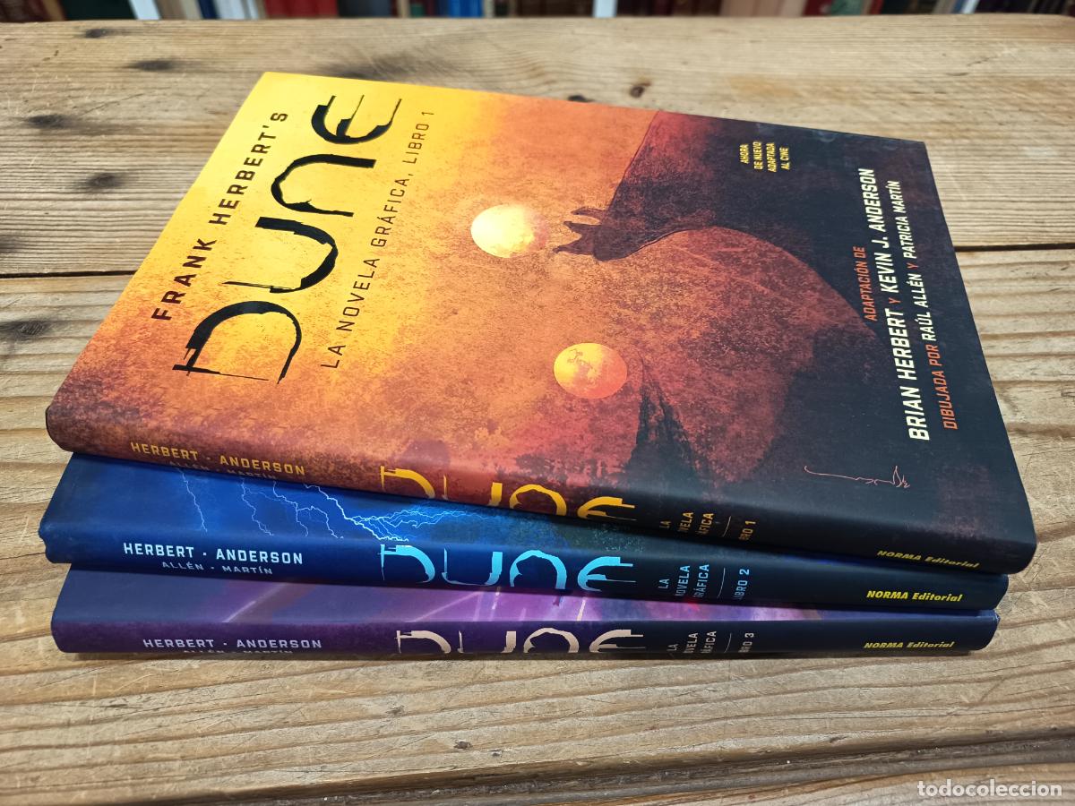C&oacute;mics: 2020 - BRIAN HERBERT / KEVIN J. ANDERSON. Dune: La Novela Gr&aacute;fica. Libros 1, 2 y 3