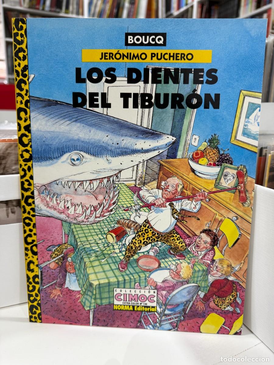 C&oacute;mics: Los Dientes del Tibur&oacute;n - Jer&oacute;nimo Puchero Boucq - Colecci&oacute;n Cimoc Extra Color N&ordm; 130