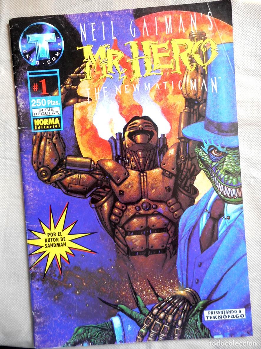 C&oacute;mics: MR HERO N&ordm;1 (NORMA- ENERO 1996) JAMES VANCE - TED SLAMPYAK